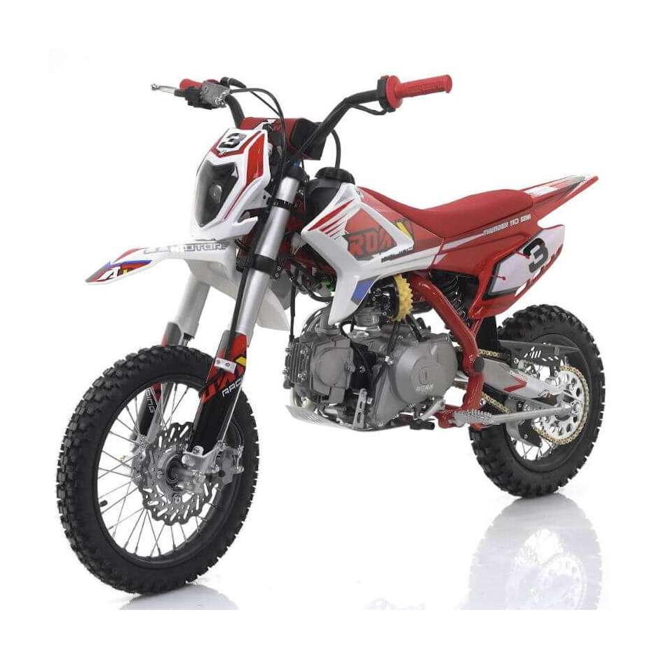 Pit bike 110cc ROAN THUNDER Semi-auto 14-12