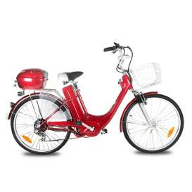 Bicicleta E-GO CITY 1 250W 24" Sin marchas