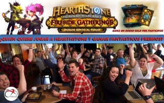 Hearthstone y miniPitBikeS evento con premio