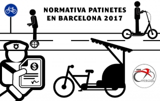 Normativa de patinetes eléctricos en Barcelona