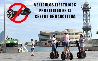 Se restringe el uso de motos electricas y patinetes de motor en el casco antiguo