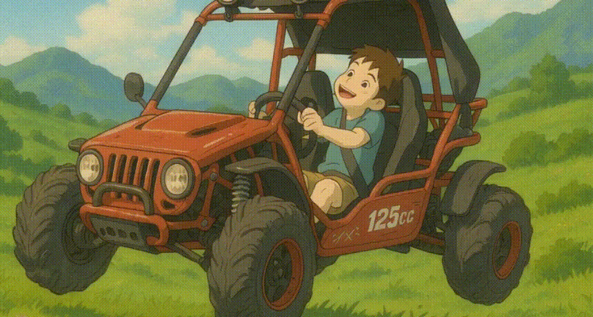 Buggy 125cc NITRO semi-auto R7