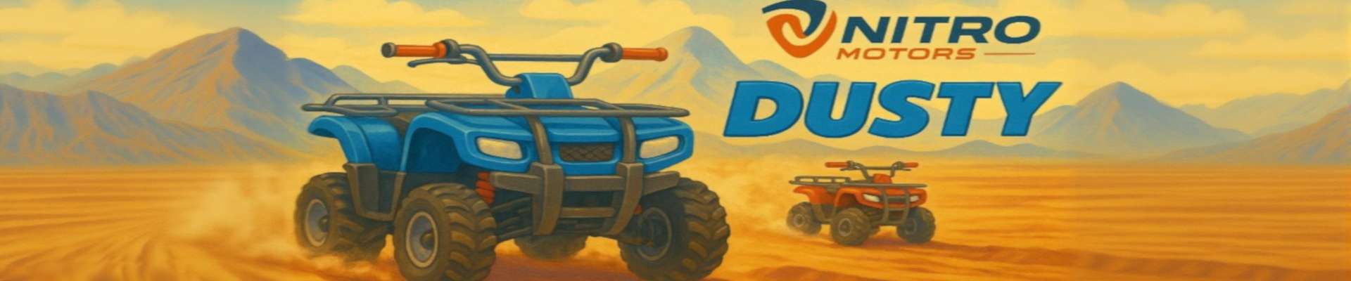 NUEVO miniQuad NITRO DUSTY 49cc R6